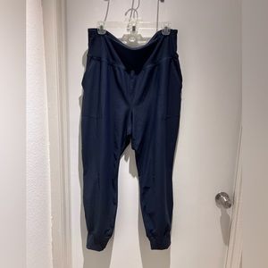 Old Navy Navy Power Soft High-Rise Leggings Go-Dry - Size XL